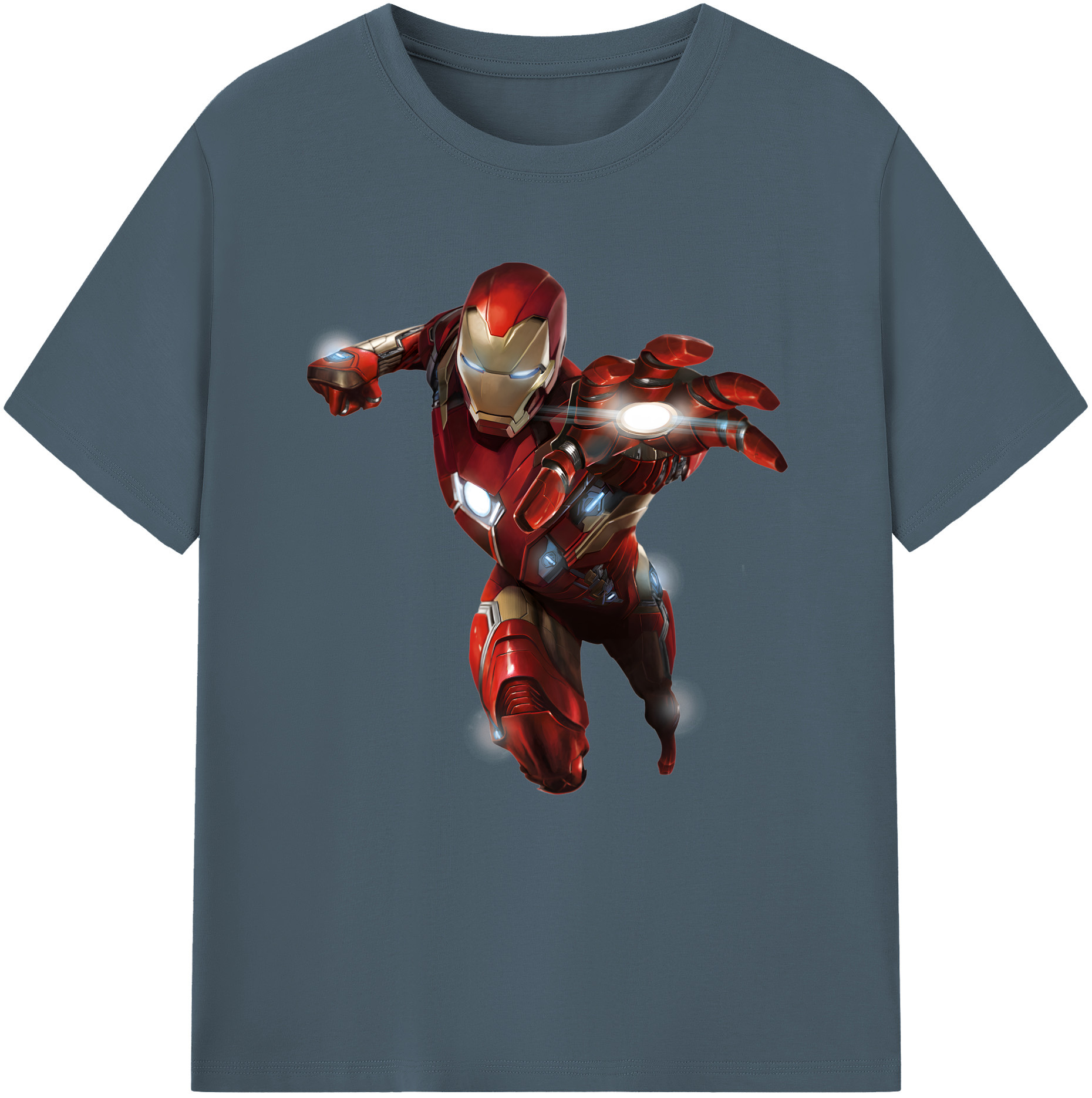 （画像用） アベンジャーズ The Avengers 綿100％半袖Tシャツ（フロントプリント）